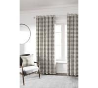 Helena Springfield Harriet Lined Curtains 90" x 72", Mocha