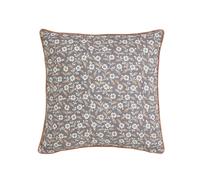 Helena Springfield Harvest Moon Folk Ditsy Cushion 45cm x 45cm, Graphite/Copper