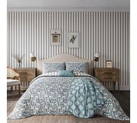 Helena Springfield 'forest Friends' Cotton Duvet Cover Set In Blue Blue Super King