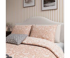 Helena Springfield Harvest Moon Pheasants Kingsize Duvet Cover SET, Copper