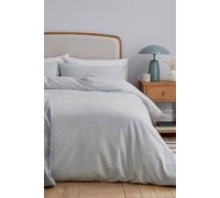 Helena Springfield Brushed Cotton Super Kingsize Duvet Cover SET, Silver