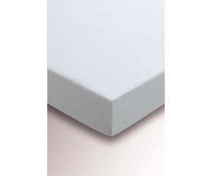 Helena Springfield 'hs Brushed Cotton' Fitted Sheet In Silver Silver