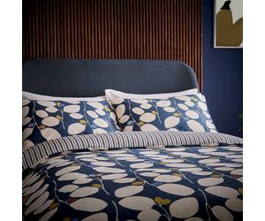 Helena Springfield Loft Living Althea Single Duvet Cover SET, Navy