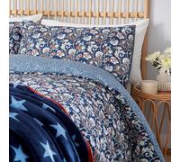 Helena Springfield Long Island Lawrence Super Kingsize Duvet Cover SET, Navy