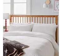Helena Springfield Long Island Muslin Double Duvet Cover SET, White