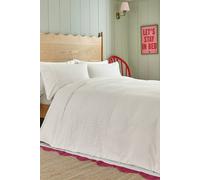 Helena Springfield 'margo Embroidery' Cotton Duvet Cover Set In White White
