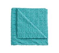 Helena Springfield Mimi Knitted Throw, Turquoise