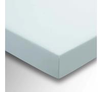 Helena Springfield Percale Kingsize (36cm Deep) Fitted Sheet, Duck Egg