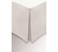 Helena Springfield 'Plain Dye' 180TC Valance in Ivory | Size: Single Helena Springfield Ivory Single