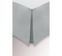 Helena Springfield 'Plain Dye' 180TC Valance in Silver | Size: King Helena Springfield Silver King