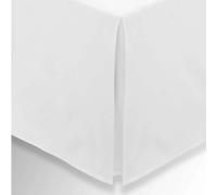 Helena Springfield Plain Dye, 50/50 Percale, Double Valance, White