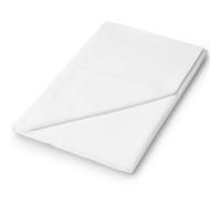 Helena Springfield Plain Dye, 50/50 Percale, Single Flat Sheet, White