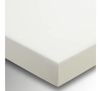 Helena Springfield 'Plain Dye' Polycotton Fitted Sheet Extra Deep in Ivory | Size: Double Fitted Helena Springfield Ivory Double Fitted