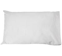 Helena Springfield Plain Dye Percale 50/50 Standard Pillow Case, Polycotton, Silver, Single,48 x 74 x 0.1 cm
