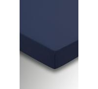 Helena Springfield 'Plain Dye' Polycotton Fitted Sheet in Dark Navy | Size: Single Fitted Helena Springfield Dark Navy Single Fitted