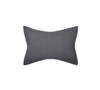 Helena Springfield 'Plain Dye' Polycotton Oxford Pillowcase in Charcoal Helena Springfield Charcoal