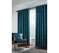 Helena Springfield Roma Lined Eyelet Curtains Emerald 168x137cm(66x54inches),168x183cm(66x72inches),168x229cm(66x90inches),229x183cm(90x72inches),229x229cm(90x90inches)