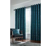 Helena Springfield Roma Lined Curtains 66" x 72", Emerald