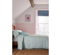 Helena Springfield 'Rosebud' Brushed Cotton Duvet Cover Set in Aqua | Size: Single Helena Springfield Aqua Single
