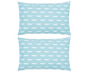 Helena Springfield Scion Mr Fox Standard Pillow Case Pairs, Teal,74X48