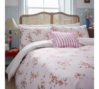 Helena Springfield Secret Garden Blossom Print Double Duvet Cover SET, Pink