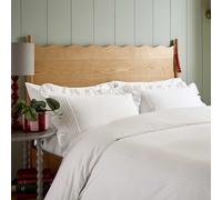 Helena Springfield Secret Garden Evie Pintucks Kingsize Duvet Cover SET, White