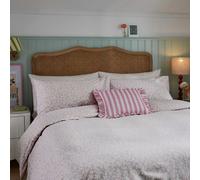 Helena Springfield Secret Garden Rosebud Brushed Cotton Single Duvet Cover SET, Pink