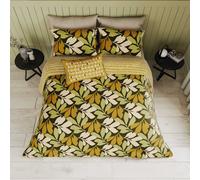 Helena Springfield Simply Scandi Otto Double Duvet Cover Set, Chartreuse