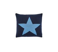 'Star' Knit Cushion Helena Springfield Blue 45cm x 45cm