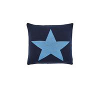 'Star' Knit Cushion Helena Springfield Blue 45cm x 45cm