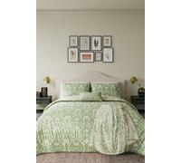 Helena Springfield Harvest Moon Sunflowers Super Kingsize Duvet Cover SET, Green