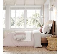HELENA SPRINGFIELD TICKING STRIPE COVER SET PINK
