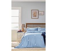 Helena Springfield 'Tufted Star' Duvet Cover Set in Blue | Size: Double Helena Springfield Blue Double