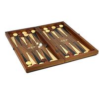 Helena Woodland Walnut Backgammon Set 20 Inch
