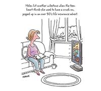 Helen's Heart Throb Funny Birthday Greeting Card Fernz Humour Cards