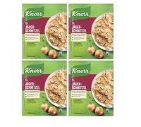 Helen's Own International Jager Shnitzel Fix 4 X 47 g Sachets/Packs - Includes KN0RR Jäger Schnitzel fix - Full English Helen’s Own Instruction Booklet