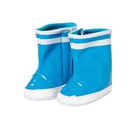 Heless 144 - Wellington boots for dolls, in light blue, size 38 - 45 cm, for dry doll's feet in rainy weather and trendsetters in the doll fashion world