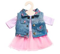 Heless 1550Heless Lace Dress with Denim Vest for Small Doll