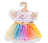 Heless 1850 Henri Unicorn Dress for Dolls, Size 28-35 cm