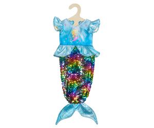 Heless 1920 Dress for Dolls Mermaid Ava, Multi-Coloured, 28 x 35 cm