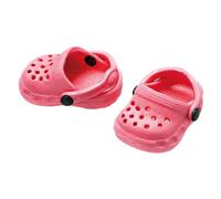 Heless 2010 - Shoes for dolls, iconic clogs in pink, fits most dolls of size 28 - 33 cm