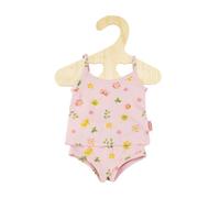 Heless 2514 Doll Underwear Princess Emily in Pink, 2-Piece Set with Vest and Briefs, for Dolls and Cuddly Toys Size 35-45 cm