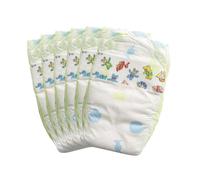 Heless 6635 Doll Nappies Pack of 6 Printed on Waistband with Colourful Toy Motifs Reusable Fastening Size 35-50 cm