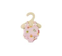 Heless 9514 - Doll underwear ''Princess Emily'', in pink, set of 2 with vest and briefs, for dolls and stuffed animals size 20-25 cm