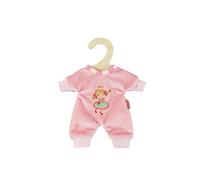 Heless 9581 Princess Emily Inch Doll Romper in Pink with Princess Embroidery for Dolls and Cuddly Toys Size 20-25 cm