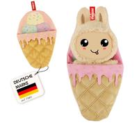 Heless Monster Styles 7522 Doll Sleeping Bag in Ice Cone Design with Loop, Kawaii Set for Monster Size 15 cm