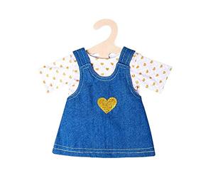 Heless - Poppenjurk met Gouden T-Shirt 28-35 cm T-Shirt NEW