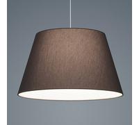 Helestra Certo hanging light conical 1-bulb, anthracite
