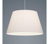 Helestra Certo hanging light conical 1-bulb, white