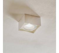 Helestra Kari LED ceiling light, angular, white